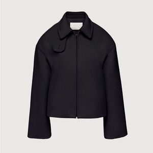 Oak + Fort | Boxy Wool Blend Jacket